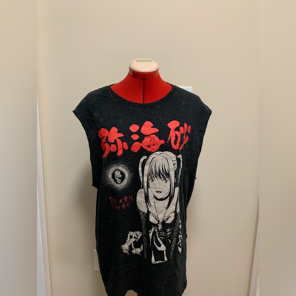 Hot Topic Death Note Muscle Top